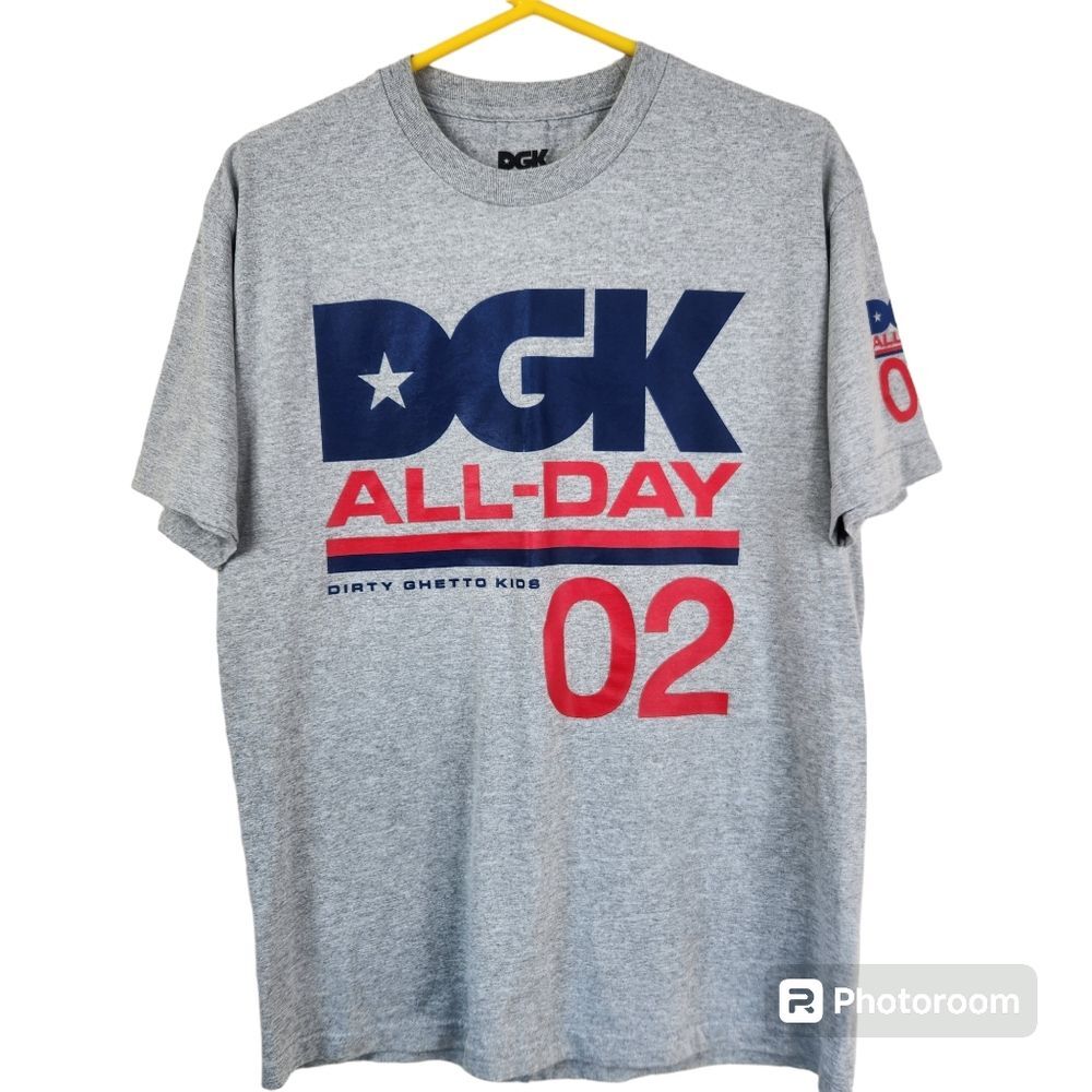 DGK All-Day 02 Short Sleeve Campaign Style Tee Large